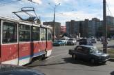 Из-за поломки трамвая в центре Николаева было перекрыто движение