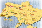 Карта тарифов Украины: меньше всех платят за тепло в Южноукраинске