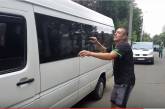 В Николаеве водитель-наркоман на маршрутке протаранил 5 машин. ВИДЕО