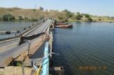 Дорожники ищут способы восстановления моста в селе на Николаевщине, месяц назад подтопленного зерновозами 