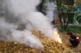 Маленький житель Одесской области обгорел при сжигании опавших листьев