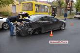 Дама на "Хонде" устроила ДТП с тремя автомобилями в центре Николаева