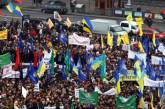 Митингующие предприниматели отказались переезжать с Майдана на площадь Леси Украинки