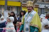 В Николаеве прошел массовый флешмоб, посвященный дню Святого Николая