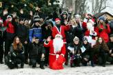 Николаевские байкеры поздравили детей под городской елкой