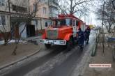 В Николаеве пожар в девятиэтажке. Пожарные не могут начать тушить — нет электриков