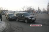 В Николаеве столкнулись  Mitsubishi Pajero и Dodge Nitro