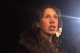 Конфликт Чорновил с участниками блокады: полное видео