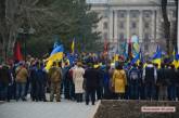 В Николаеве прошел первый Марш в честь Дня добровольца