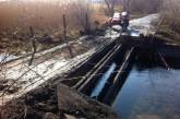 Сепаратисты подорвали мост на Донбассе