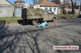 В Николаеве армейский микроавтобус врезался в грузовик