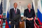 Встреча Тиллерсона и Лаврова: санкции против России остаются