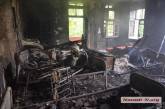 Пожар в психиатрической больнице в Николаеве: огонь тушили 11 машин, палата сгорела дотла. ВИДЕО