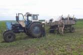 Пограничники задержали трактор, который вез в Россию три тонны мяса