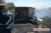 В «Царском селе» в Николаеве бушевал пожар на площади более 3 тыс. кв.м