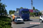 В Николаеве возле автовокзала столкнулись седельный тягач «ДАФ» и «Плимут»