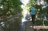 Почти год жители николаевского двора страдают от потопов по вине департамента ЖКХ
