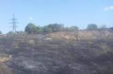 На Николаевщине масштабный пожар: горит сухая трава