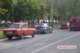 В центре Николаева ДТП с тремя автомобилями — в их числе российский Hyundai