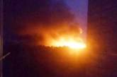 В Харькове после удара молнии горит здание суда