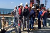 Фото и видео с места падения пассажирского автобуса в Черное море