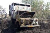 Под Николаевом из-за пожара сухой травы сгорели автомобиль «ГАЗ» и ульи