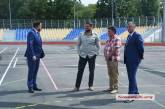 Губернатор Николаева посетил спортгородок в парке «Победа»
