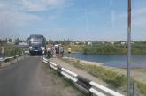 В Николаевской области грузовик разрушил мост через реку Ингул
