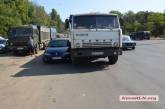 В Николаеве столкнулись «КамАЗ» и Renault