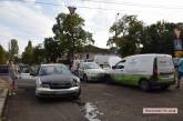 В центре Николаева столкнулись сразу четыре автомобиля 
