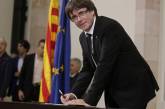 В парламенте Каталонии подписали декларацию о независимости