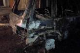 На Николаевщине горел гараж вместе с автомобилем