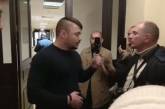 Начальника патрульной полиции Киева облили пеной для бритья. ВИДЕО