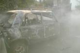 В Николаеве горел автомобиль «ВАЗ»