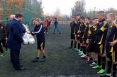 Южноукраинская сборная по футболу стала призёром областных соревнований