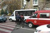 В центре Николаева попал в ДТП автомобиль горноспасательного отряда
