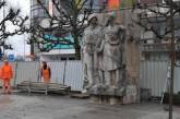 В польском Щецине разобрали памятник благодарности Советской армии