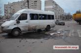 Появилось видео, как ВАЗ перевернул микроавтобус с детьми в Николаеве 