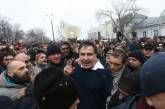 Саакашвили с протестующими пришел под Раду