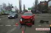 В центре Николаева «Сузуки» протаранил «Ниссан»