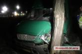 Четыре человека пострадали в результате столкновения маршрутки и грузовика под Николаевом