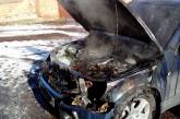 В Первомайске из-за короткого замыкания горел автомобиль