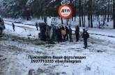 ДТП под Киевом: два авто "всмятку", есть жертвы