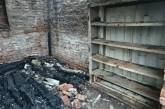 На Николаевщине по неизвестным причинам загорелось здание 