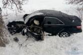 На Николаевщине Toyota слетела с трассы — пострадали 2 человека