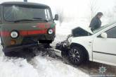 На Николаевщине столкнулись «скорая» и «Шкода»: 1 человек пострадал