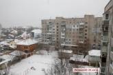 Весна по-николаевски: с самого утра город засыпает снегом
