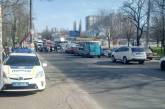 В Николаеве жители перекрывали проспект, бастуя против повышения цены на проезд в маршрутках