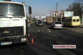 В Николаеве грузовик сбил пенсионерку на пешеходном переходе