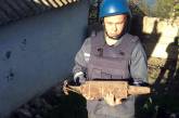 В Николаеве пиротехники уничтожили минометную мину и артснаряд